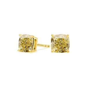 Amairah 14K 2.00 Ct. Tw. Lab-Grown Diamond Stud Earrings, Yellow
